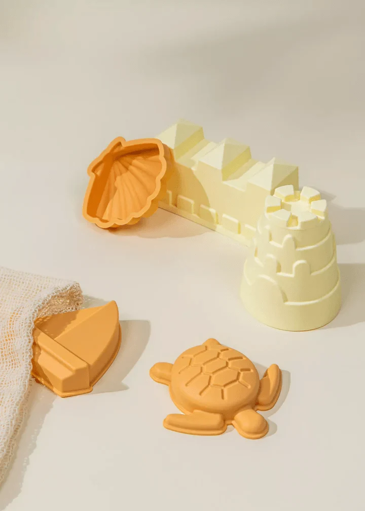 Coco Village Set of 5 Silicone Sand Moulds For The Beach - Image 3