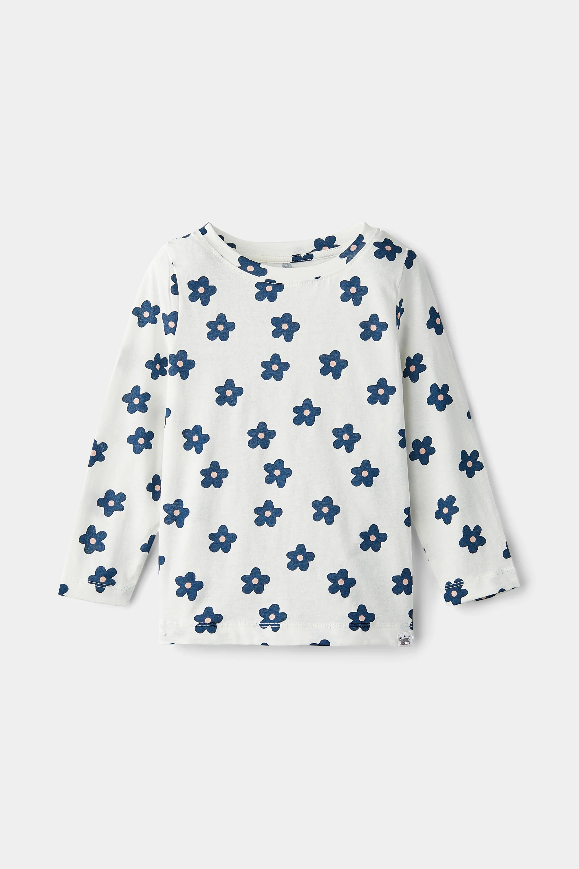 rise little earthling LS Crew Neck TGDKT00 - White Chantelle / 18-24m - Image 4