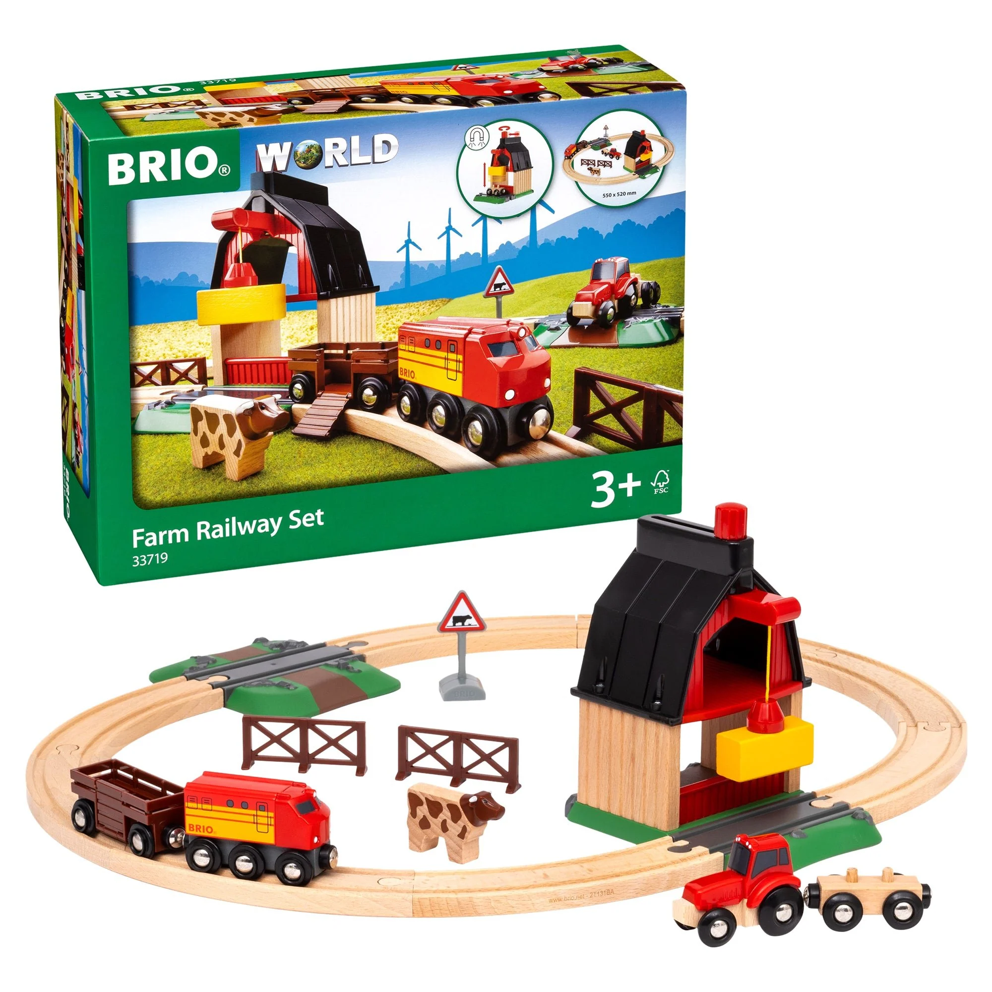 Brio Farm Railway Set - Image 3